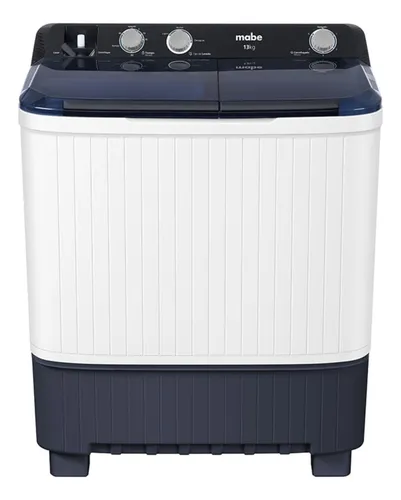 Lavadora Semiautomática 13 Kg Blanca Mabe - Lmd3123hbab0
