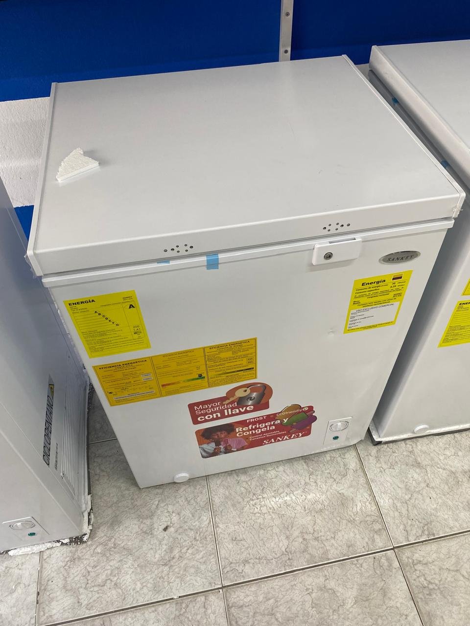CONGELADOR HORIZONTAL DE 150 LITROS MARCA SANKEY