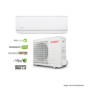 Aire acondicionado split básico 18,000 Btu Sankey ES18R410A3