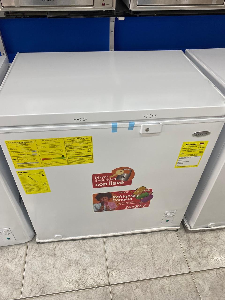 CONGELADOR HORIZONTAL DE 200 LITROS MARCA SANKEY