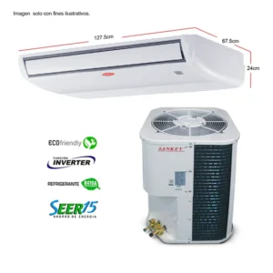 Aire acondicionado Piso Techo 36,000 BTU EK-36INV11 Sankey