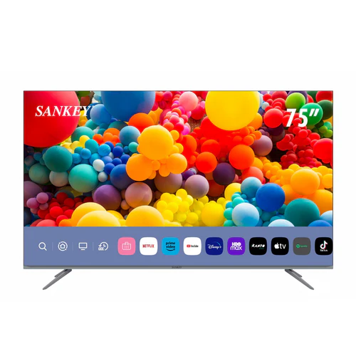Sankey Televisor QLED Ultra HD 4K HDR Smart de 75"