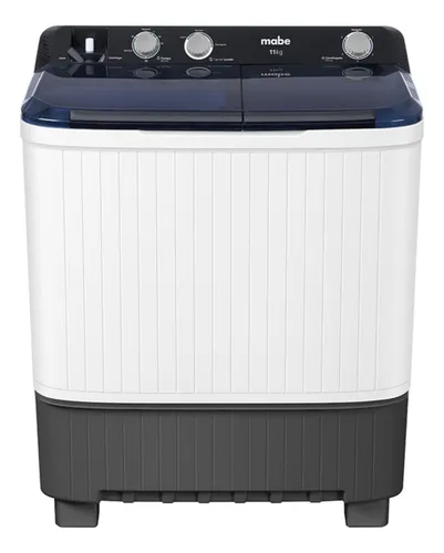 Lavadora Semiautomática Propela 11 Kg Blanca Marca Mabe Lmd1123h