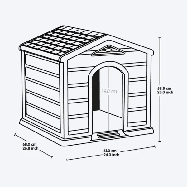 Casa para Perro Razas Pequeñas - Imagen 2