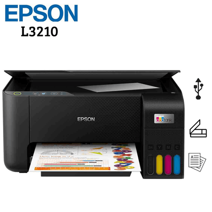 Impresora Epson L3210 Eco Tank Multifuncional con USB