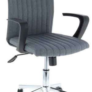 Silla de Escritorio Salford Ejecutiva Giratoria Gris Just Home colection