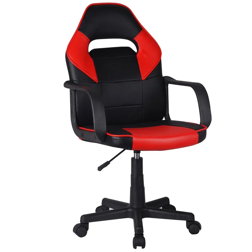 Silla Escritorio Gamer Rojo/Negro