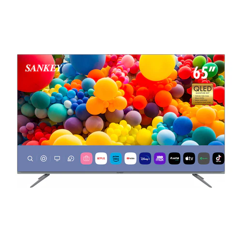Sankey Televisor QLED Ultra HD 4K HDR Smart de 65"