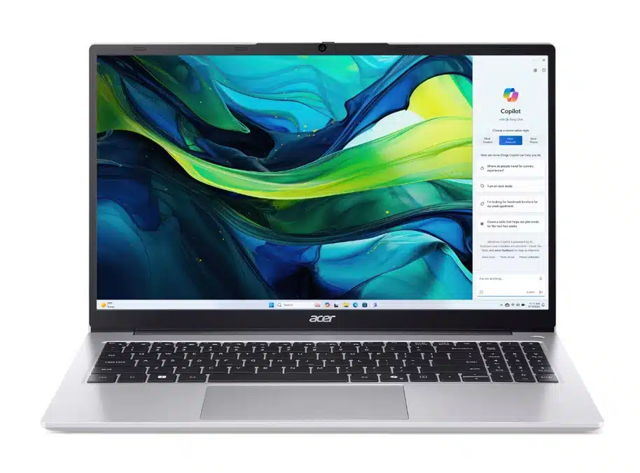 PORTATIL ACER AL15-41P-R7JP - AMD RYZEN 7 5700U - 8GB DDR4 - 512GB SSD - PANTALLA 15,6" - NO DVD - HDMI - FREEDOS - LIGHT SILVER