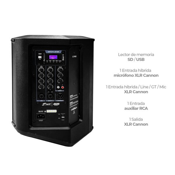 J5251 / 8″ / Cabina Activa Recargable C1 Pro - Imagen 3
